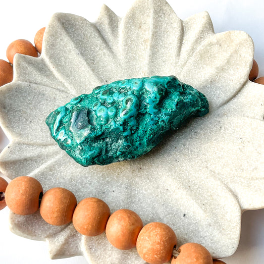 Chrysocolla Malachite Cluster 